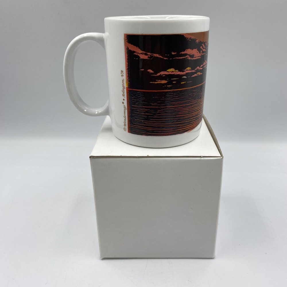 Wondermugs Arlington VA Scenic Summer Sunrise Coffee Mug Color Changing